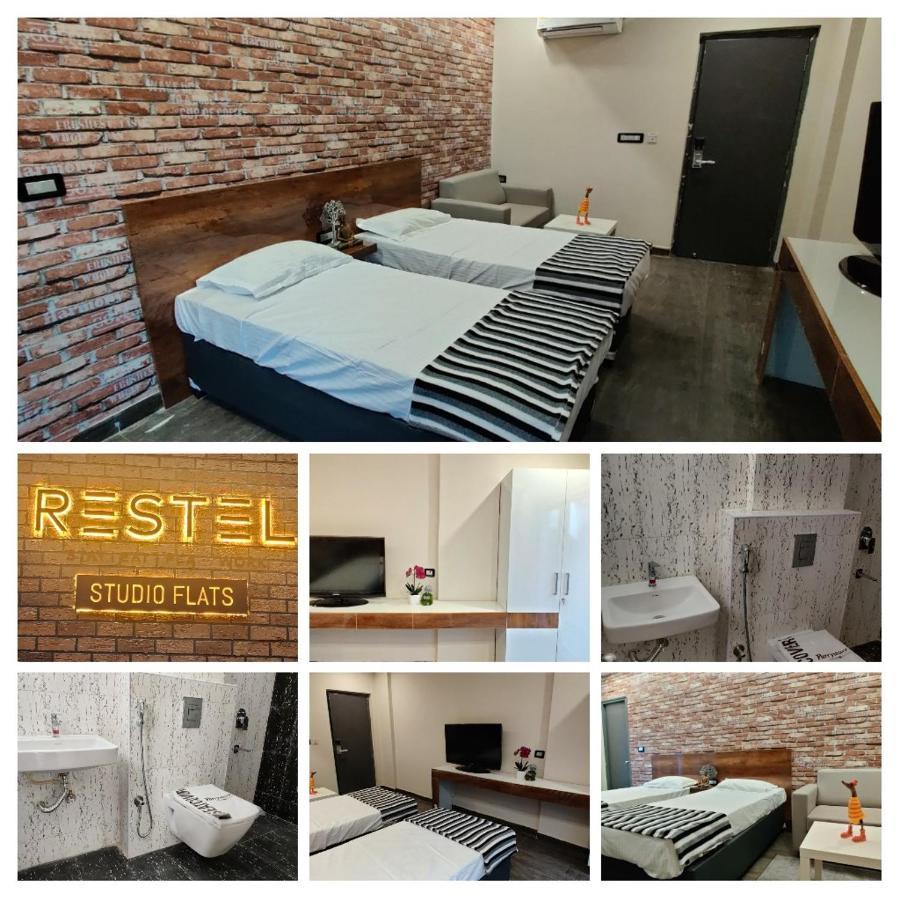 Restel Studio Flats Haiderabad Buitenkant foto
