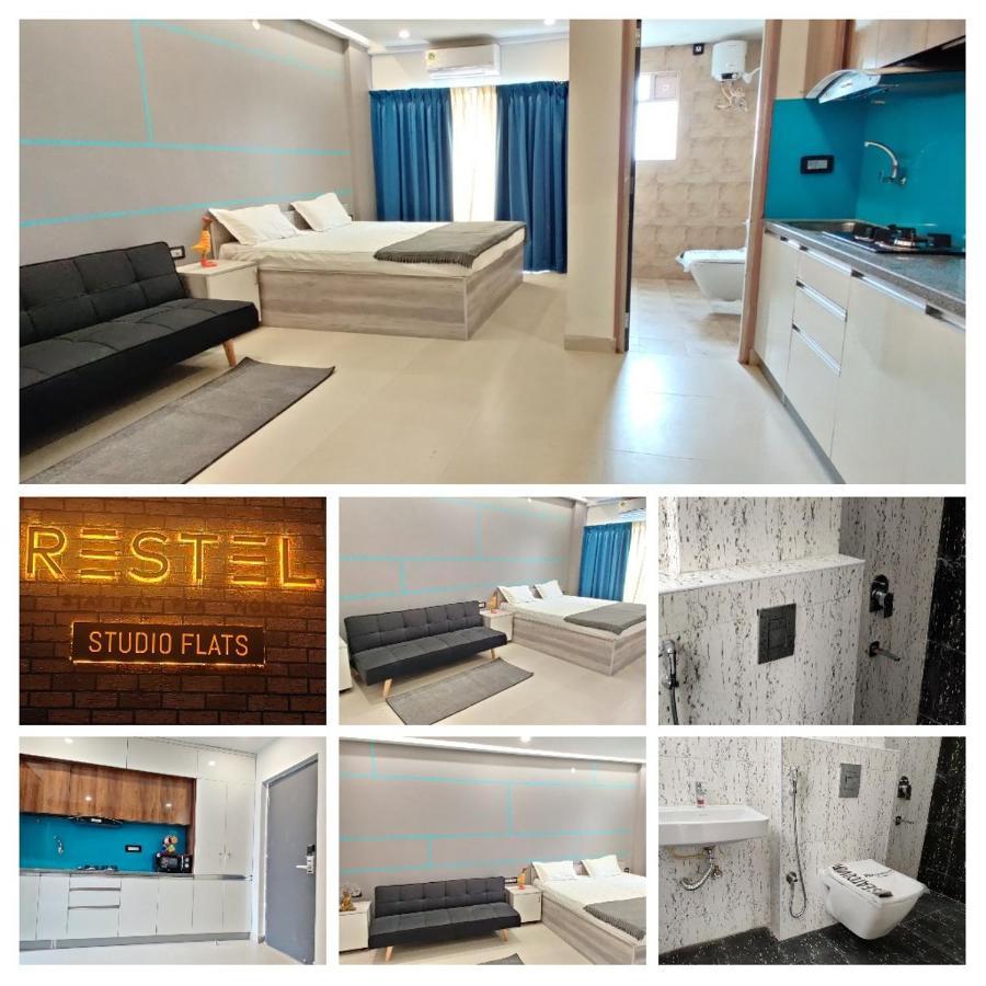 Restel Studio Flats Haiderabad Buitenkant foto